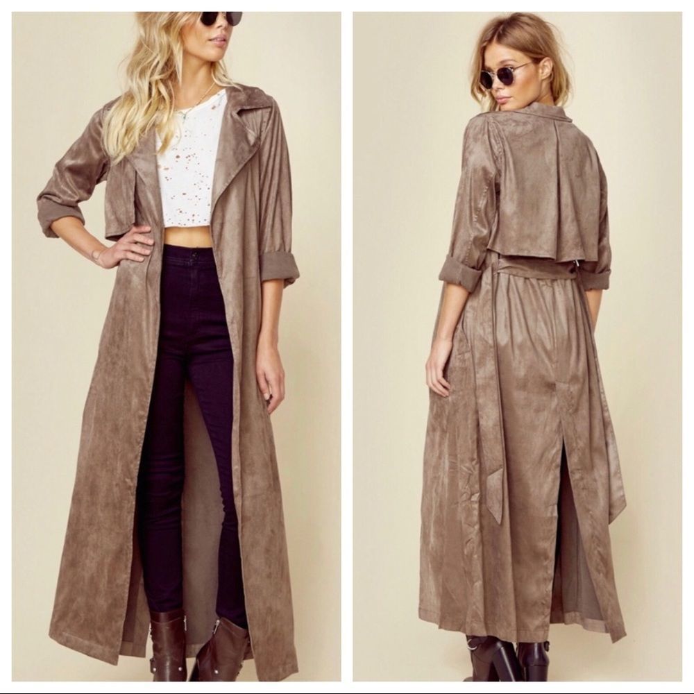 Capulet Bleeker Duster Trench SZ S